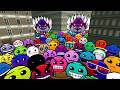 Lobotomy Dash Nextbots And Geometry Dash Family Chase me in Big City Garry's Mod