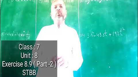 Class: 7 Unit:8 Exercise : 8.9 Part -2 Sindh textbook board