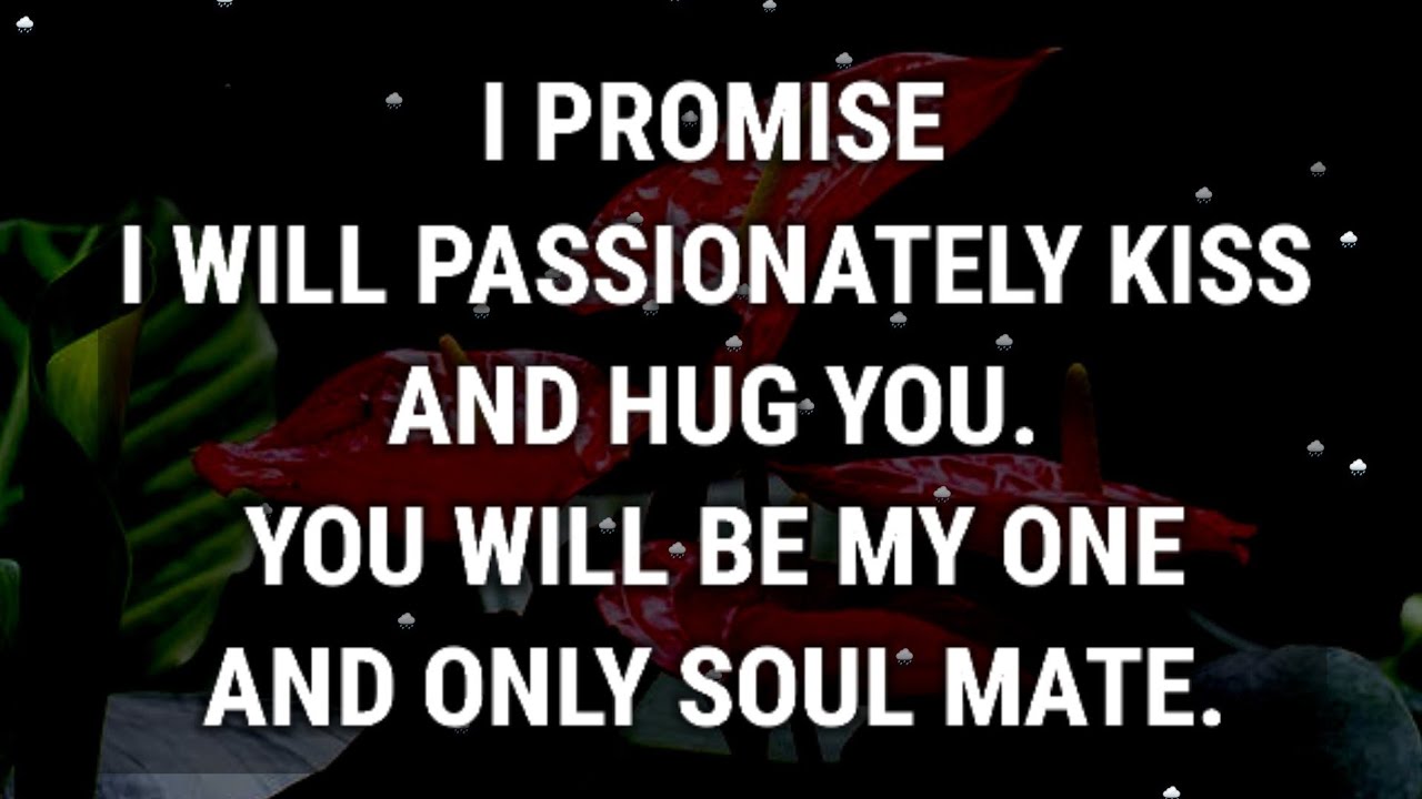 dm to df ❤ || I promise i will passionately kiss and hug you || Promise love poems 💕💖❤ ||