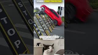 futuristic road protection 😨😵☠️ #trending #edit #car #luxury #luxurycar #elegant #elegantcat #ohio