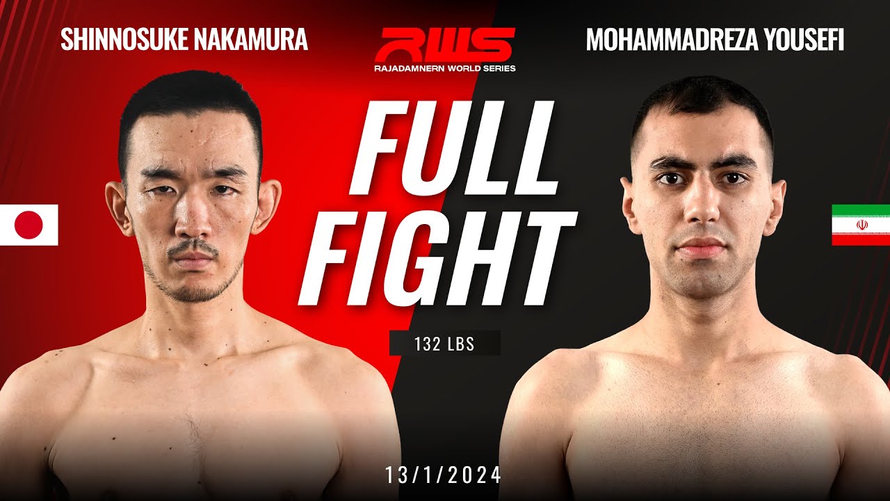 Shinnosuke Nakamura vs Mohammadreza Yousefi