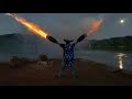 Best way to shoot off roman candles