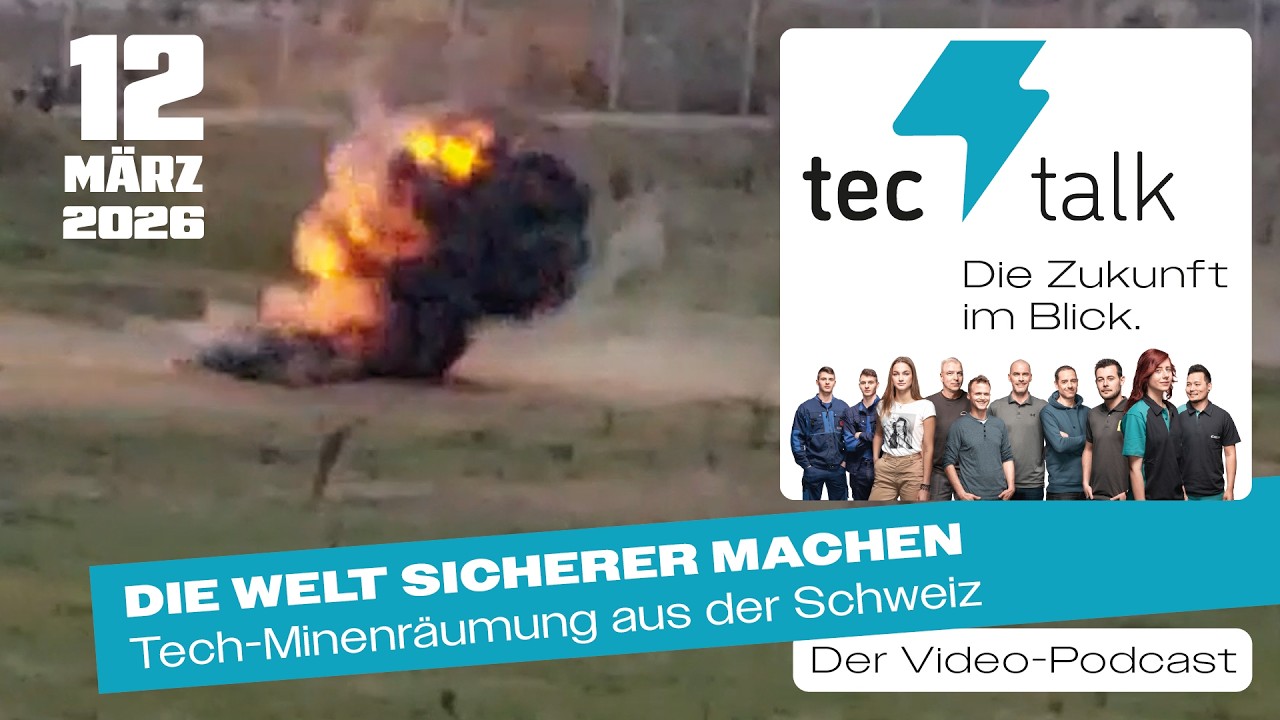 TecTalk: Minenräumung aus der Schweiz - Geschäft auf einem gefährlichen Feld