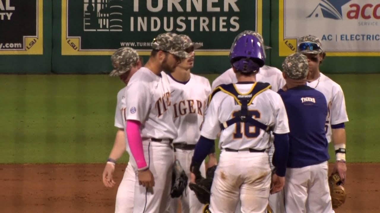 A clean sweep: LSU Baseball run rules Samford in three game series