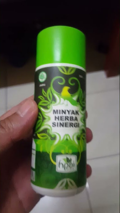 MINYAKK HERBA SINERGI SI HIJAU YANG AJAIB