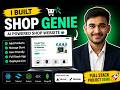 Full Stack MERN Project Demo (React + Node + MongoDB) | Shop Genie 🔥