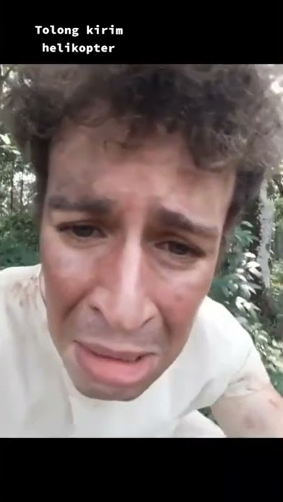bule tiktok tersesat di hutan mintak di kirimin helikopter??!!#shorts