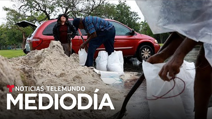 11 millones de personas bajo alerta de ciclón en Florida | Noticias Telemundo