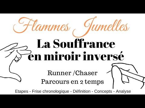 La souffrance du Runner en miroir inversé du Chaser. Parcours en 2 temps. Explications