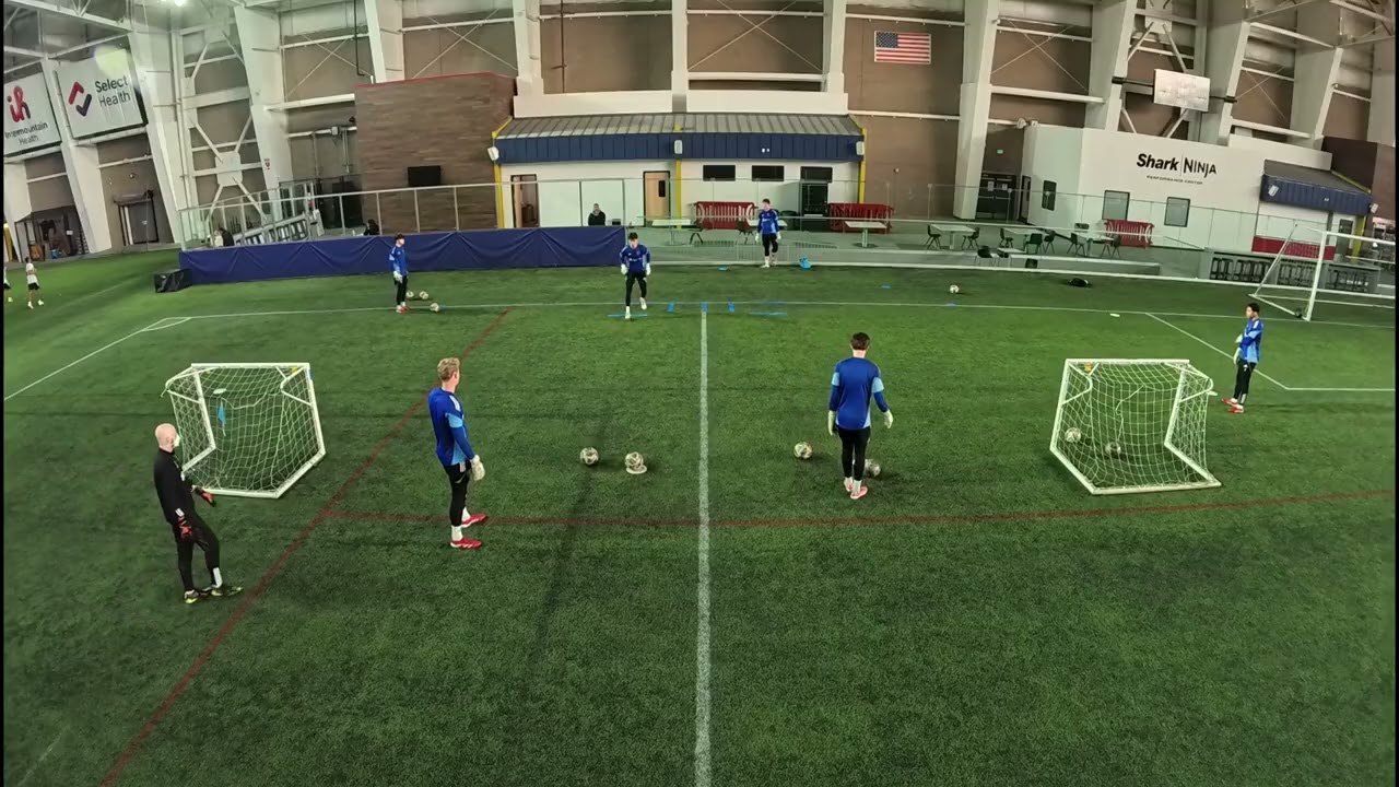 Real Salt Lake Academy Goalkeeper Training - Angles and Support Play - 2-27-2026