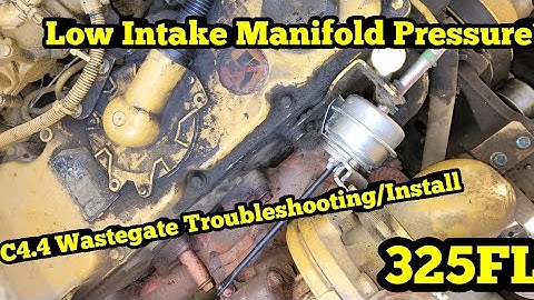 Troubleshooting/installing Wastegate On #caterpillar c4.4