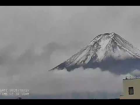 富士山ライブカメラ【初冠雪】Mt.FUJI Live Camera #富士山