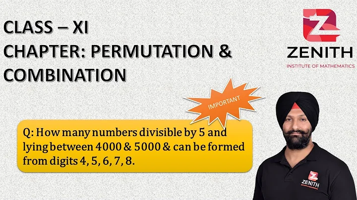 How many numbers divisible by 5 and lying between 4000 & 5000 & can be formed from digits 4, 5, 6...