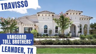 "Touring the Toll Brothers Vanguard Model in Travisso, Leander TX"