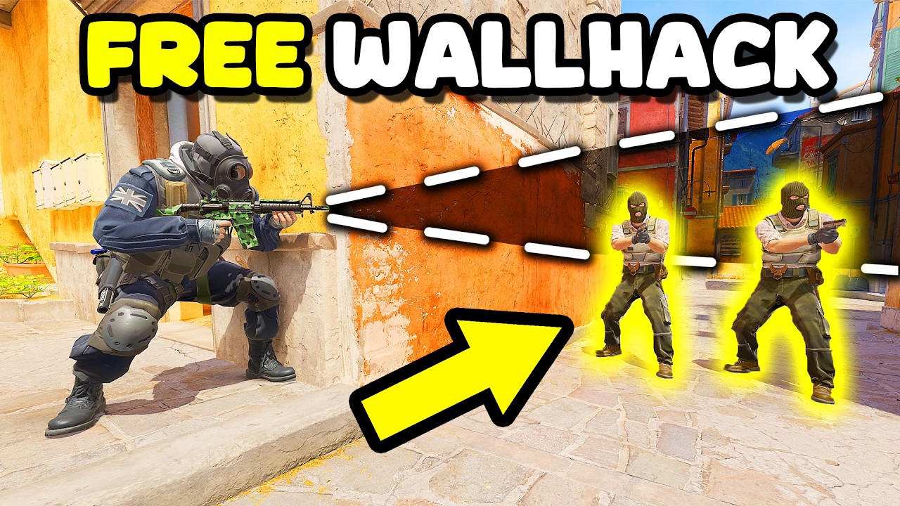VALVE ADDED FREE WALLHACK! - CS2 BEST MOMENTS #116