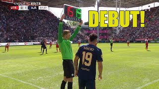 Jorge Sánchez vs FC Utrecht (DEBUT) - 8/28/22 HD 1080p By EE