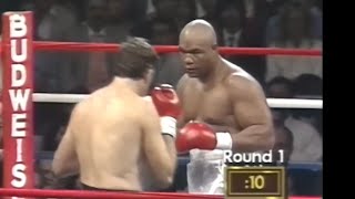 George Foreman vs. Gerry Cooney fight analysis / They Called Him Too Old, But He Showed No Mercy