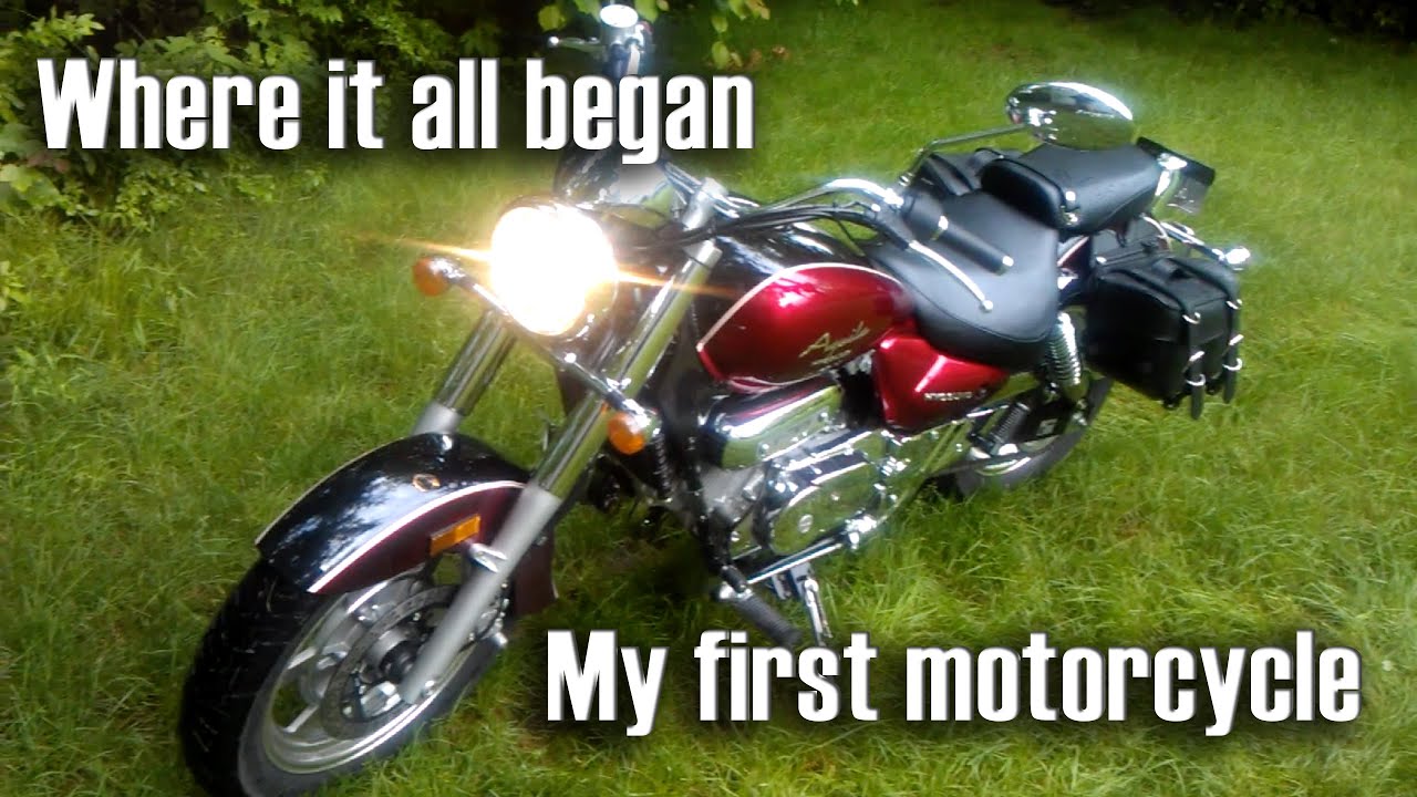 My First Motorcycle - Hyosung GV 250 - Remixed - YouTube