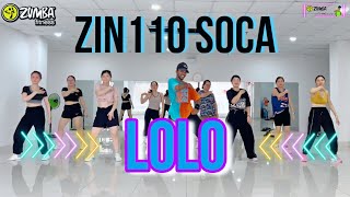 Zin110 | Lolo | Soca Zumba fitness choreography zin community Zinpawan Dance workout