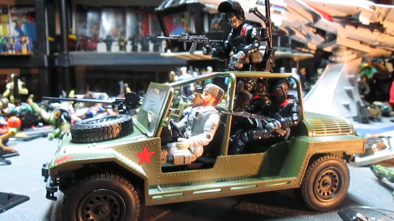 G.I.Joe World Peacekeepers Vehicle Part1 Comrade Amazon 5 Red