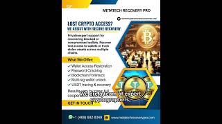 Details RECOVER STOLEN BITCOIN - CLAIM BACK LOST CRYPTO INVESTMENT ACCOUNT META TECH RECOVERY PRO Guide