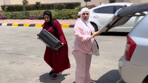 حضرت الشنط وفي الاخر 😱 صحبتي فاجاتني بهديه