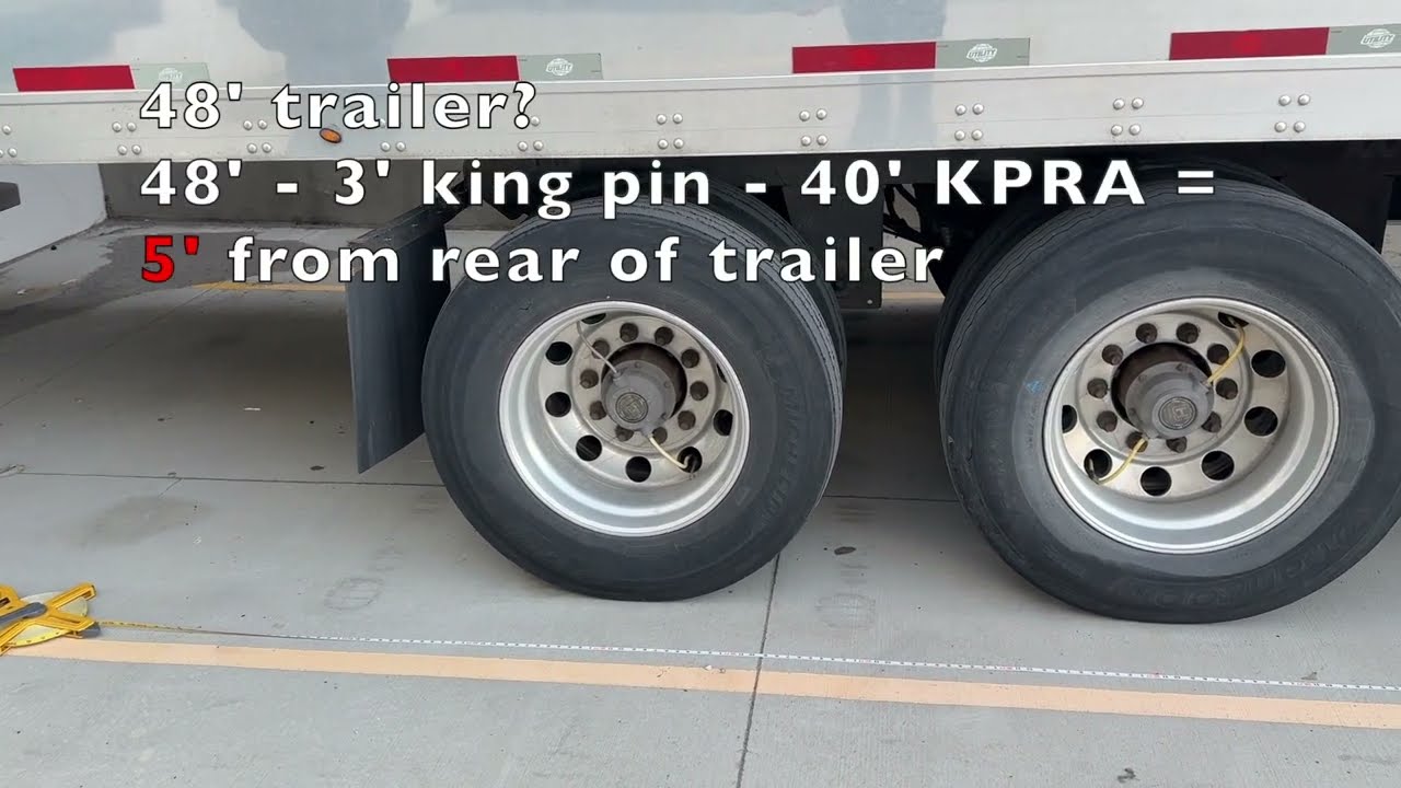 Калифорнийский KPRA. Переставьте оси прицепа в Калифорнии!