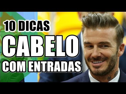 corte de cabelo para homem com entrada