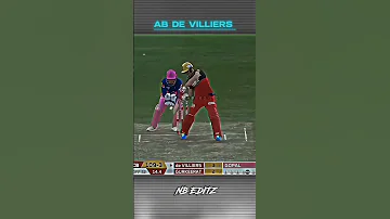 AB DE VILLIERS one of the greatest knock in IPL 🔥🥵 watch till end 🔚#shorts #cricketlover