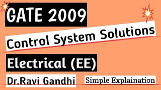Famous GATE 2009 EE Control System Solution | Dr. Ravi Gandhi |  Control Circuits Pathshala Profile