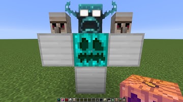 what if you create a WARDEN DOUBLE GOLEM in MINECRAFT