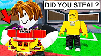 I Stole His NEW LOS LUCKY BLOCKS and Opened Them.. (Steal A Brainrot)