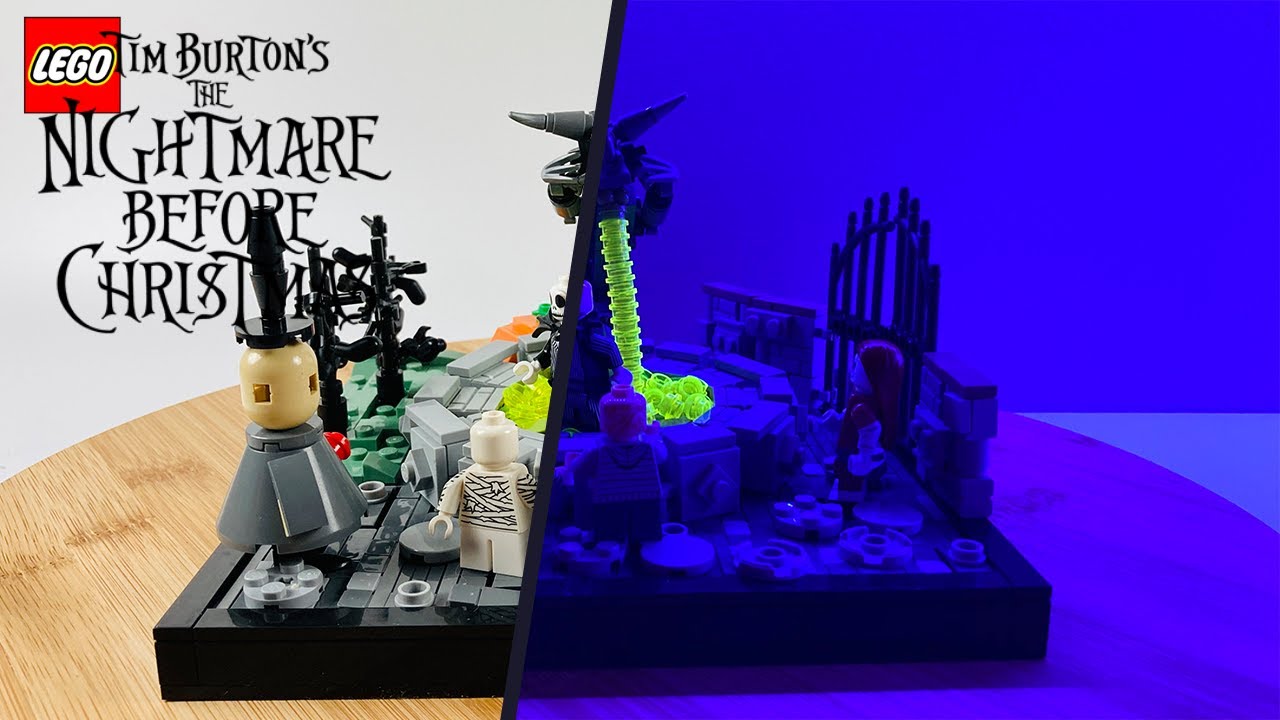 Nightmare before Christmas lego figures😊 : r/lego