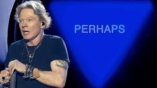 The Story of PERHAPS | Guns N' Roses 2023 New Song