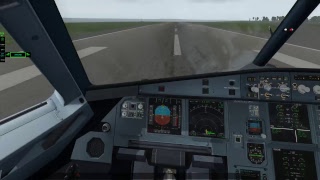 X-Plane 11 - Bristol International to Liverpool (Airbus A320)