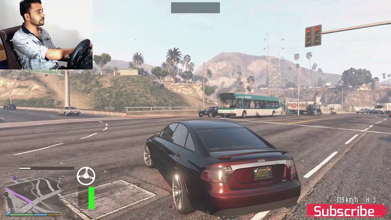 Gta 5 steering wheel edition YouTube