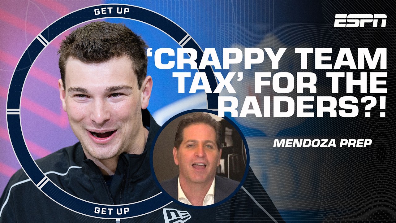 Raiders setting up Fernando Mendoza immediately? 👀 Schrager on the 'CRAPPY TEAM TAX!' 🤑 | Get Up