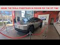 Seeing the tesla cybertruck in person for the first time