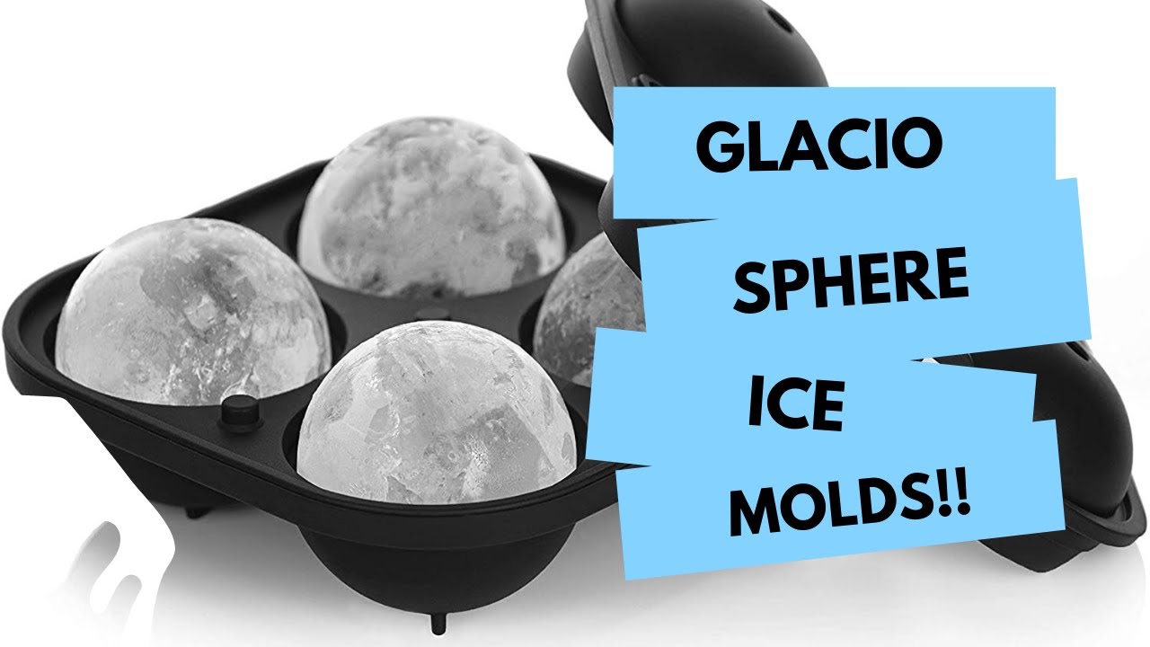 Glacio Sphere Ice Molds - Step-up Your Bar! 