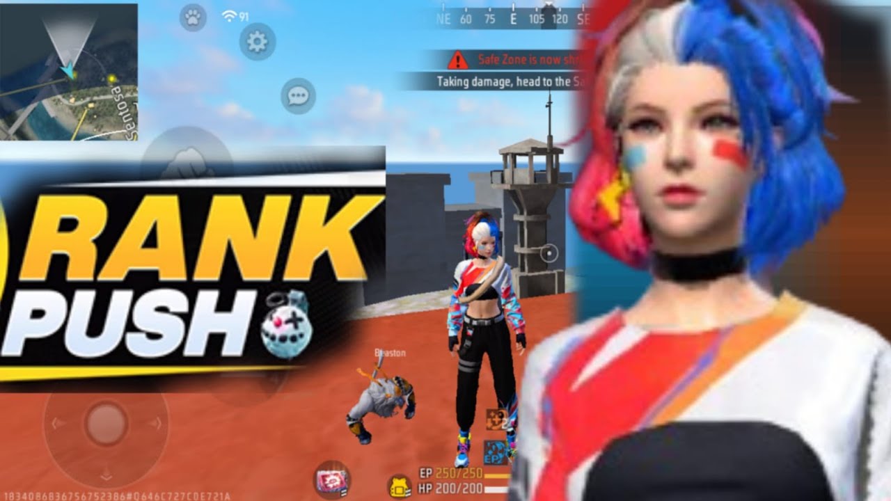 FreeFire BR-RANKED Rank Push WITH Camping// viral gameplay trending ...