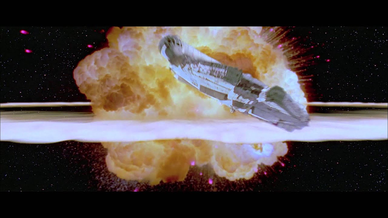STAR WARS - Episodio VI: El Regreso del Jedi - La II Estrella de la Muerte explota - YouTube