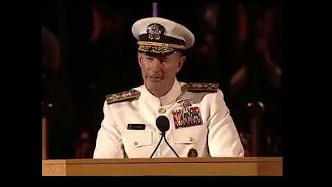 Discurso del Almirante William H. McRaven en University of Texas Austin 2014