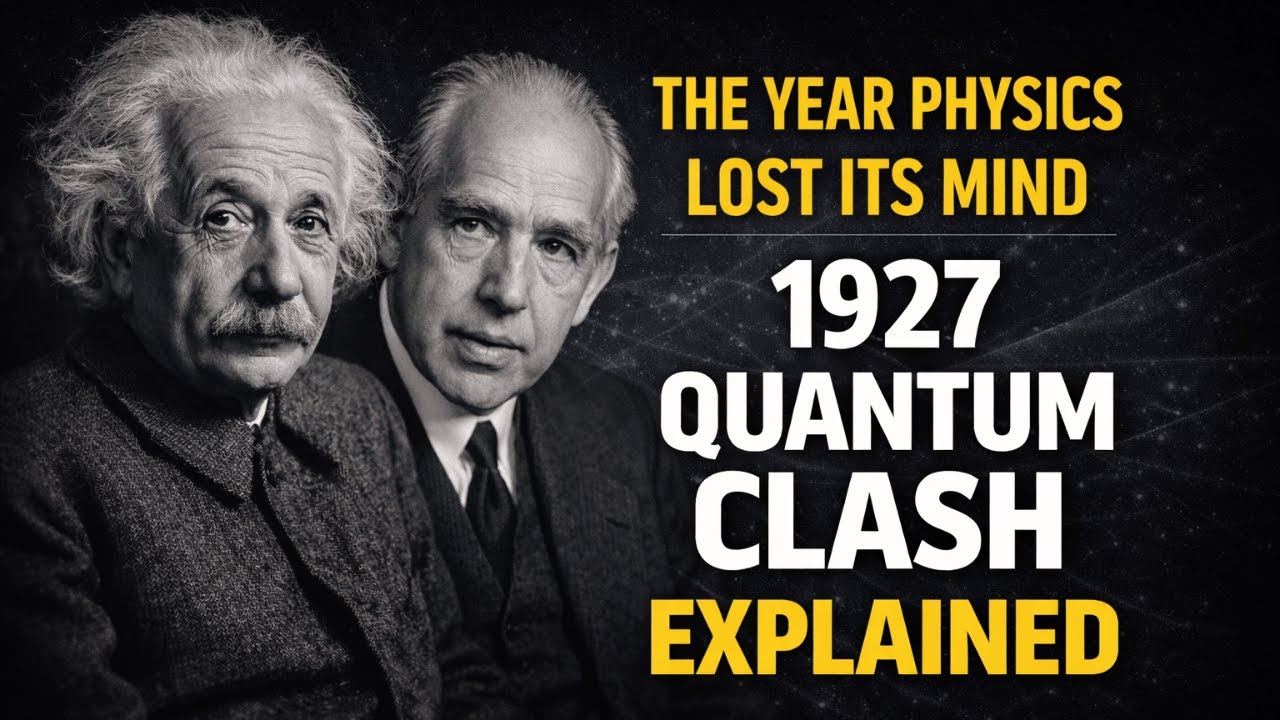 THE YEAR PHYSICS LOST ITS MIND | 1927 SOLVAY CONFERENCE'S QUANTUM CLASH