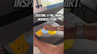 Pac-Man inspired Tshirt Design Retro Gaming Tshirt