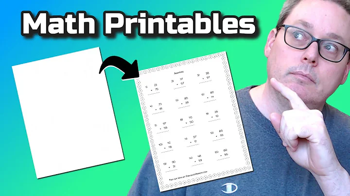 Generate Custom Printable Math Worksheets for Personal Use or Business