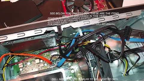 Viewer Request, what is largest video card/gpu that fits the Dell Inspiron 3670?  Vostro RX-570 3671