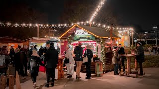 Vienna Walk Christmas Market Art Advent, December 2022 | 4K Hdr