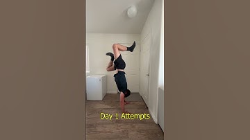 Day 133 - Can a COMPLETE BEGINNER Learn a Handstand in 10 Minutes a Day?