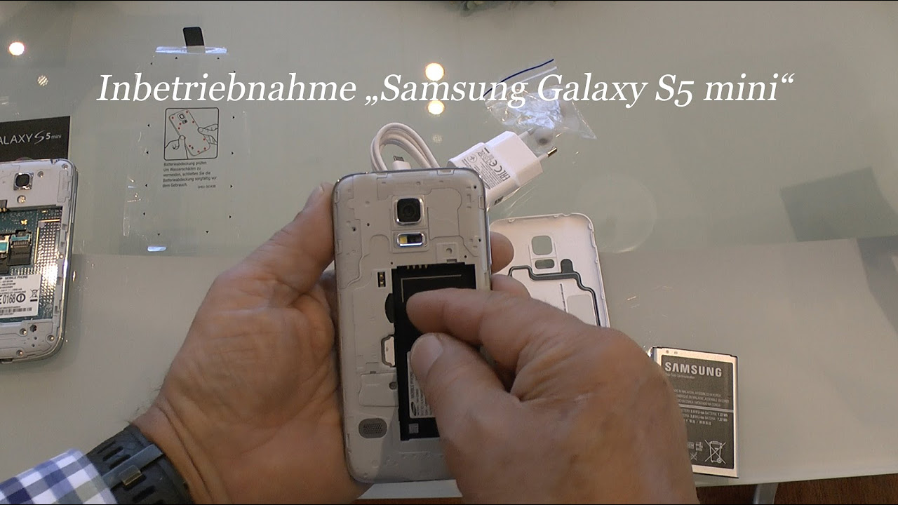  Update  Inbetriebnahme, Handy Samsung Galaxy S5 mini, deutsch von tubehorst1