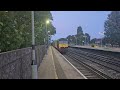 1Z84 - 35018 British India Line &amp; Class 47802 passing West Byfleet - 9/7/23